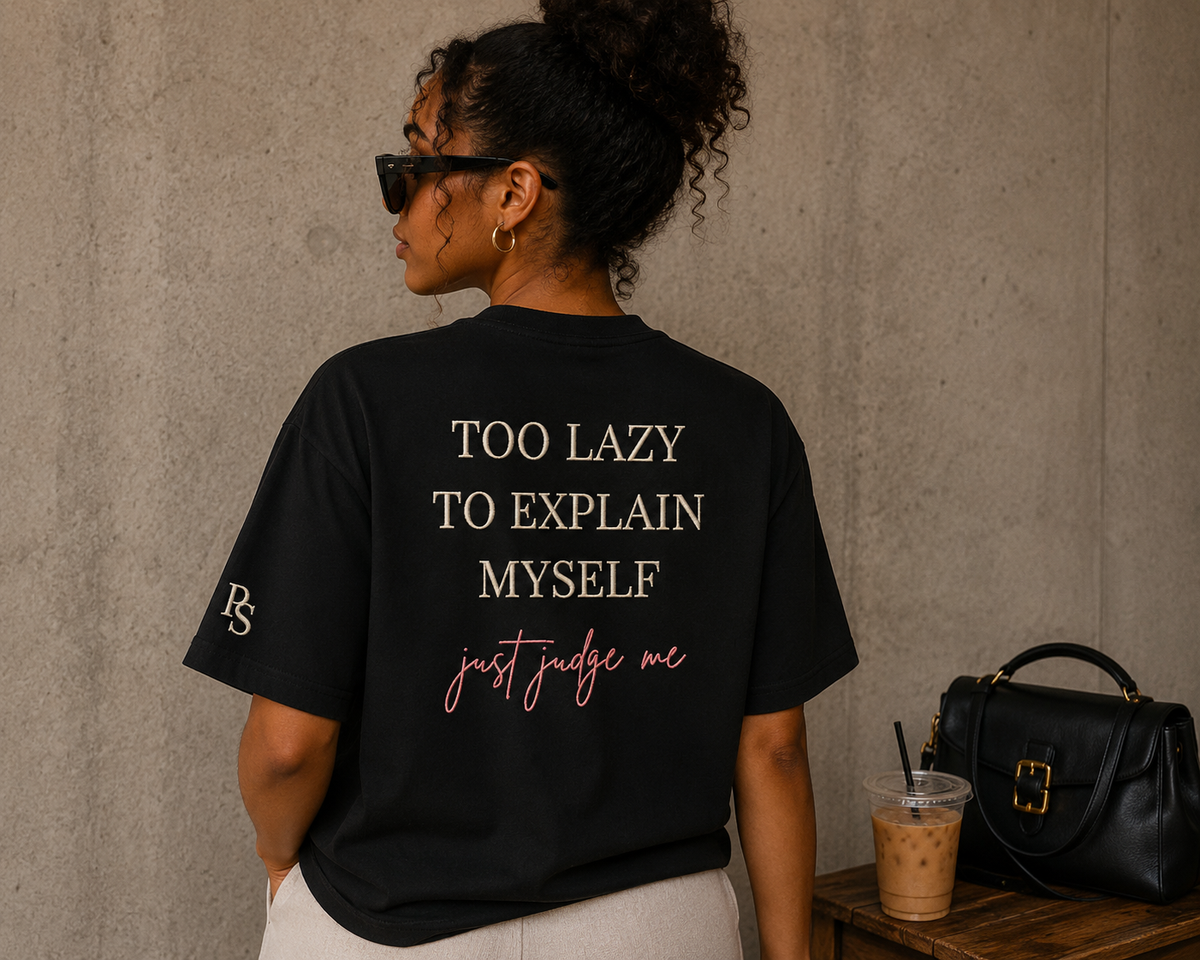 Too Lazy to Explain Myself. Just Judge Me.